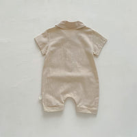Load image into Gallery viewer, Baby Unisex Solid Color Rompers Wholesale 230413577
