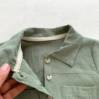 Load image into Gallery viewer, Baby Unisex Solid Color Rompers Wholesale 230413577
