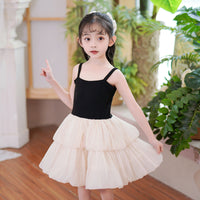 Load image into Gallery viewer, Baby Kid Girls Solid Color Color-blocking Dresses Wholesale 230413587
