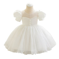 Load image into Gallery viewer, Baby Kid Girls Solid Color Dressy Princess Dresses Wholesale 230413599

