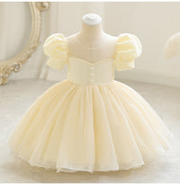 Load image into Gallery viewer, Baby Kid Girls Solid Color Dressy Princess Dresses Wholesale 230413599
