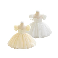 Load image into Gallery viewer, Baby Kid Girls Solid Color Dressy Princess Dresses Wholesale 230413599
