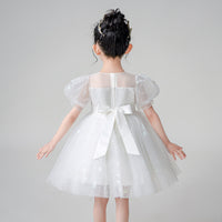 Load image into Gallery viewer, Kid Girls Solid Color Dressy Princess Dresses Wholesale 230413606
