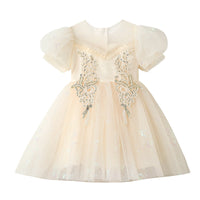Load image into Gallery viewer, Kid Girls Solid Color Dressy Princess Dresses Wholesale 230413606
