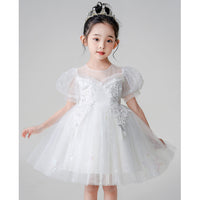 Load image into Gallery viewer, Kid Girls Solid Color Dressy Princess Dresses Wholesale 230413606
