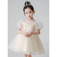 Load image into Gallery viewer, Kid Girls Solid Color Dressy Princess Dresses Wholesale 230413606
