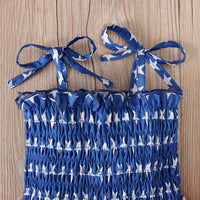 Load image into Gallery viewer, Baby Kid Girls Star Print Independence Day Dresses Wholesale 23053102
