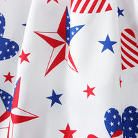 Load image into Gallery viewer, Baby Kid Girls Star Print Independence Day Dresses Wholesale 23053102
