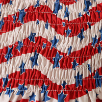 Load image into Gallery viewer, Baby Kid Girls Star Print Independence Day Dresses Wholesale 23053102
