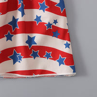 Load image into Gallery viewer, Baby Kid Girls Star Print Independence Day Dresses Wholesale 23053102
