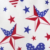 Load image into Gallery viewer, Baby Kid Girls Star Print Independence Day Jumpsuits Wholesale 23053103
