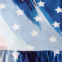Load image into Gallery viewer, Baby Kid Girls Star Print Independence Day Jumpsuits Wholesale 23053103
