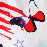 Load image into Gallery viewer, Baby Kid Girls Star Print Independence Day Jumpsuits Wholesale 23053103
