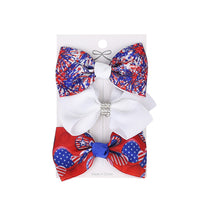 Load image into Gallery viewer, Girls Solid Color Love heart Star Print Independence Day Accessories Headwear Wholesale 23053148
