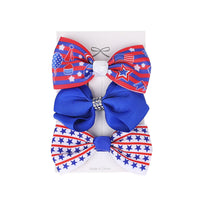 Load image into Gallery viewer, Girls Solid Color Love heart Star Print Independence Day Accessories Headwear Wholesale 23053148
