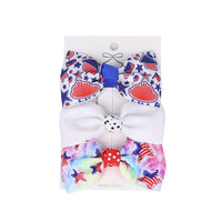 Load image into Gallery viewer, Girls Solid Color Love heart Star Print Independence Day Accessories Headwear Wholesale 23053148
