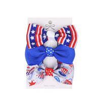 Load image into Gallery viewer, Girls Solid Color Love heart Star Print Independence Day Accessories Headwear Wholesale 23053148

