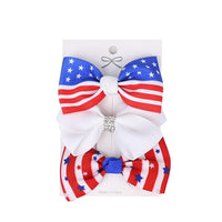 Load image into Gallery viewer, Girls Solid Color Love heart Star Print Independence Day Accessories Headwear Wholesale 23053148
