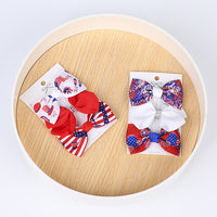 Load image into Gallery viewer, Girls Solid Color Love heart Star Print Independence Day Accessories Headwear Wholesale 23053148
