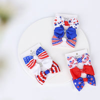 Load image into Gallery viewer, Girls Solid Color Love heart Star Print Independence Day Accessories Headwear Wholesale 23053148

