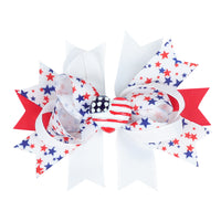 Load image into Gallery viewer, Girls Love heart Star Print Independence Day Accessories Headwear Wholesale 23053149
