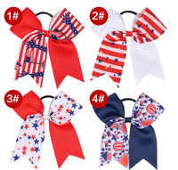 Load image into Gallery viewer, Girls Striped Star Independence Day Accessories Headwear Wholesale 23053151
