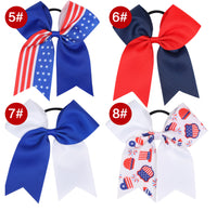 Load image into Gallery viewer, Girls Striped Star Independence Day Accessories Headwear Wholesale 23053151
