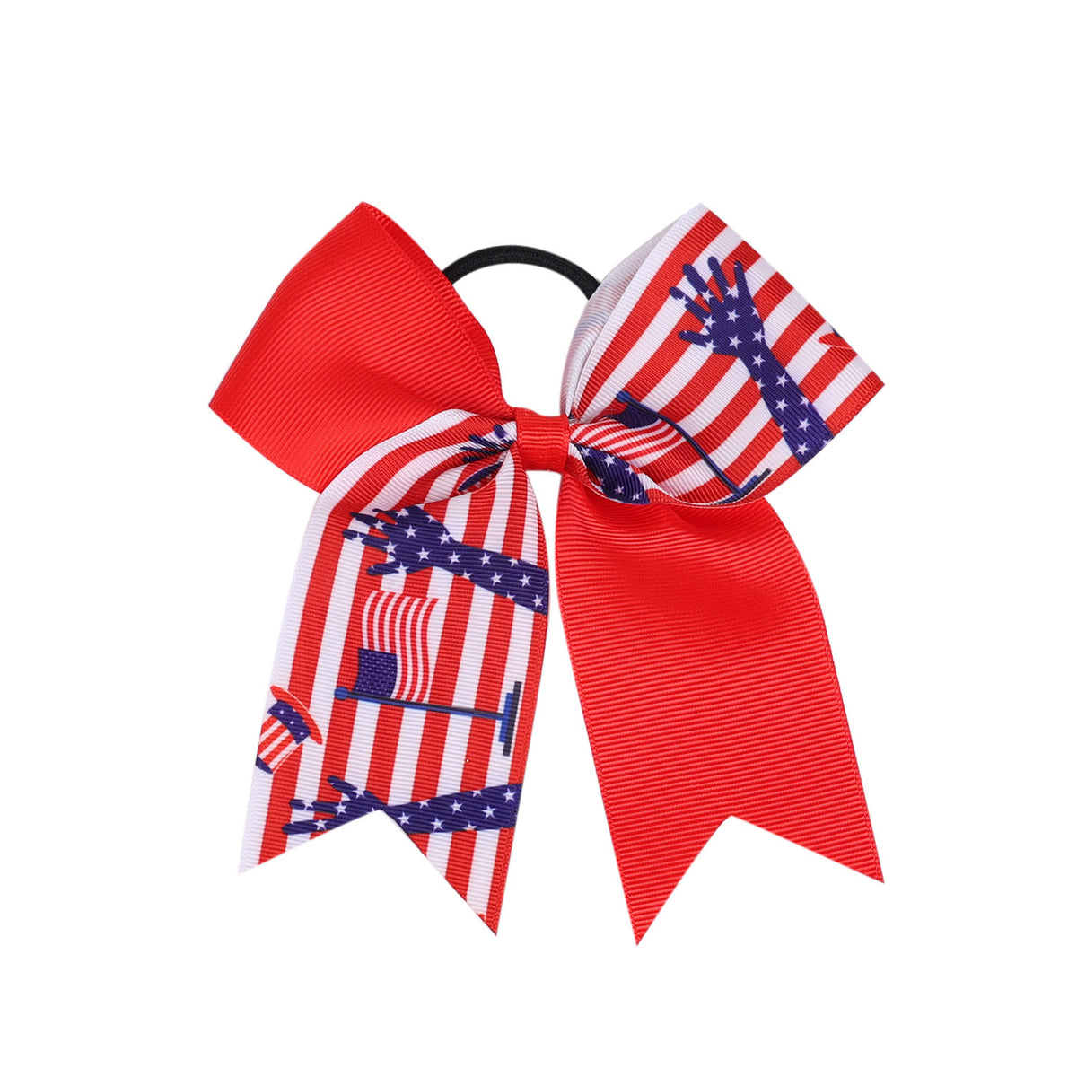 Girls Striped Star Independence Day Accessories Headwear Wholesale 23053151