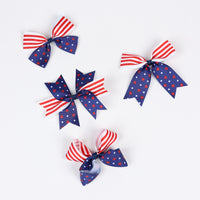 Load image into Gallery viewer, Girls Striped Star Independence Day Accessories Headwear Wholesale 23053152
