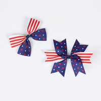 Load image into Gallery viewer, Girls Striped Star Independence Day Accessories Headwear Wholesale 23053152
