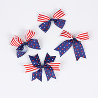 Load image into Gallery viewer, Girls Striped Star Independence Day Accessories Headwear Wholesale 23053152
