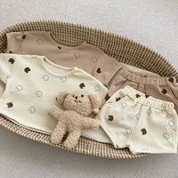 Load image into Gallery viewer, 2 Pieces Set Baby Kid Girls Cartoon Print T-Shirts And Shorts Wholesale 230712106
