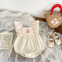 Load image into Gallery viewer, Baby Girls Love heart Cartoon Rompers Wholesale 230712113
