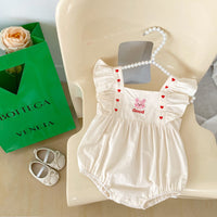 Load image into Gallery viewer, Baby Girls Love heart Cartoon Rompers Wholesale 230712113
