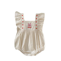 Load image into Gallery viewer, Baby Girls Love heart Cartoon Rompers Wholesale 230712113
