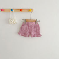 Load image into Gallery viewer, 2 Pieces Set Baby Kid Girls Solid Color Tank Tops And Shorts Wholesale 230712126
