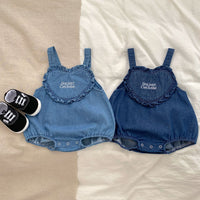 Load image into Gallery viewer, Baby Girls Letters Rompers Wholesale 230712137
