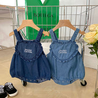 Load image into Gallery viewer, Baby Girls Letters Rompers Wholesale 230712137
