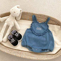 Load image into Gallery viewer, Baby Girls Letters Rompers Wholesale 230712137
