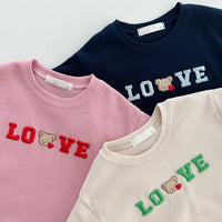 Load image into Gallery viewer, 2 Pieces Set Baby Kid Girls Boys Letters Cartoon T-Shirts And Solid Color Shorts Wholesale 230712165
