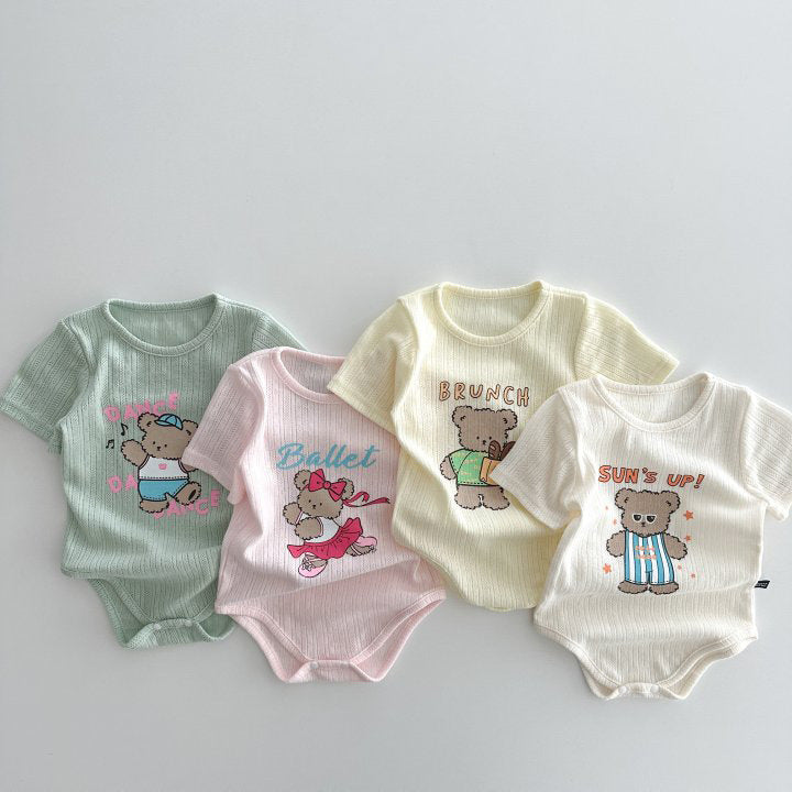 Baby Kid Girls Cartoon Print Rompers Wholesale 230712168