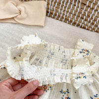 Load image into Gallery viewer, 2 Pieces Set Baby Girls Flower Print Tank Tops And Shorts Wholesale 230712171
