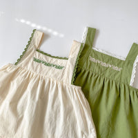 Load image into Gallery viewer, 2 Pieces Set Baby Kid Girls Solid Color Tank Tops And Shorts Wholesale 230712173
