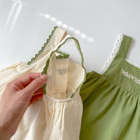 Load image into Gallery viewer, 2 Pieces Set Baby Kid Girls Solid Color Tank Tops And Shorts Wholesale 230712173
