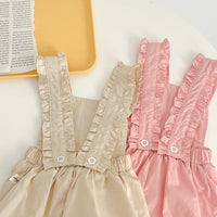 Load image into Gallery viewer, Baby Kid Girls Embroidered Rompers Wholesale 230712174

