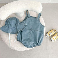 Load image into Gallery viewer, Baby Kid Girls Boys Solid Color Rompers Wholesale 230712178
