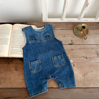 Load image into Gallery viewer, Baby Girls Boys Solid Color Rompers Wholesale 230712179
