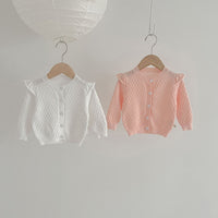 Load image into Gallery viewer, Baby Kid Girls Solid Color Cardigan Wholesale 230712181
