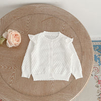 Load image into Gallery viewer, Baby Kid Girls Solid Color Cardigan Wholesale 230712181
