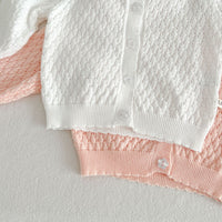 Load image into Gallery viewer, Baby Kid Girls Solid Color Cardigan Wholesale 230712181
